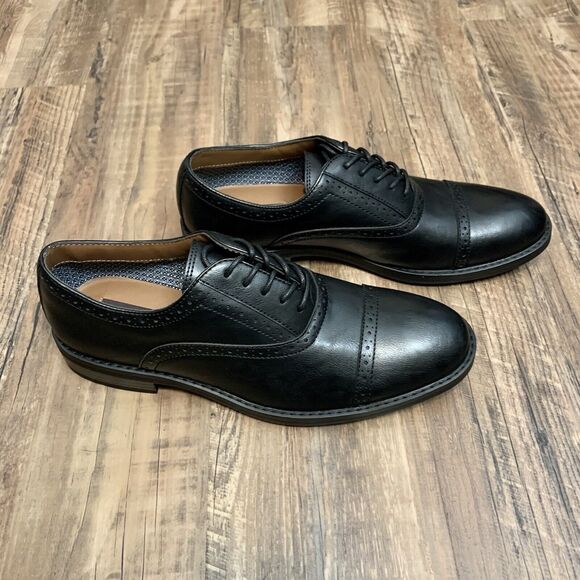 Fairlane Feawin Flex Black Mens Oxford Shoe Size 10 NWOB - Picture 4 of 6